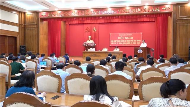 Hội nghị Ban chấp hành Đảng bộ Thành phố (mở rộng) lần thứ 13 - Khóa XXIII, nhiệm kỳ 2020-2025