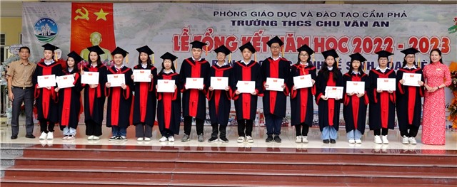 Trường THCS Chu Văn An tổng kết năm học 2022 – 2023